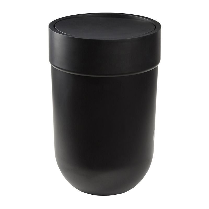 Papelera-Touch-Con-Tapa-Negra