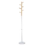 Perchero-Pie-Mix-285-285-180Cm-Acero-Madera-Blanco--------