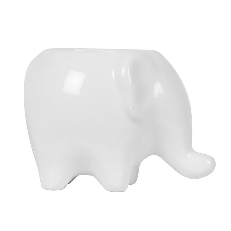 Matera-Elefante-12-9-11Cm-Ceramica-Blanca-------------------