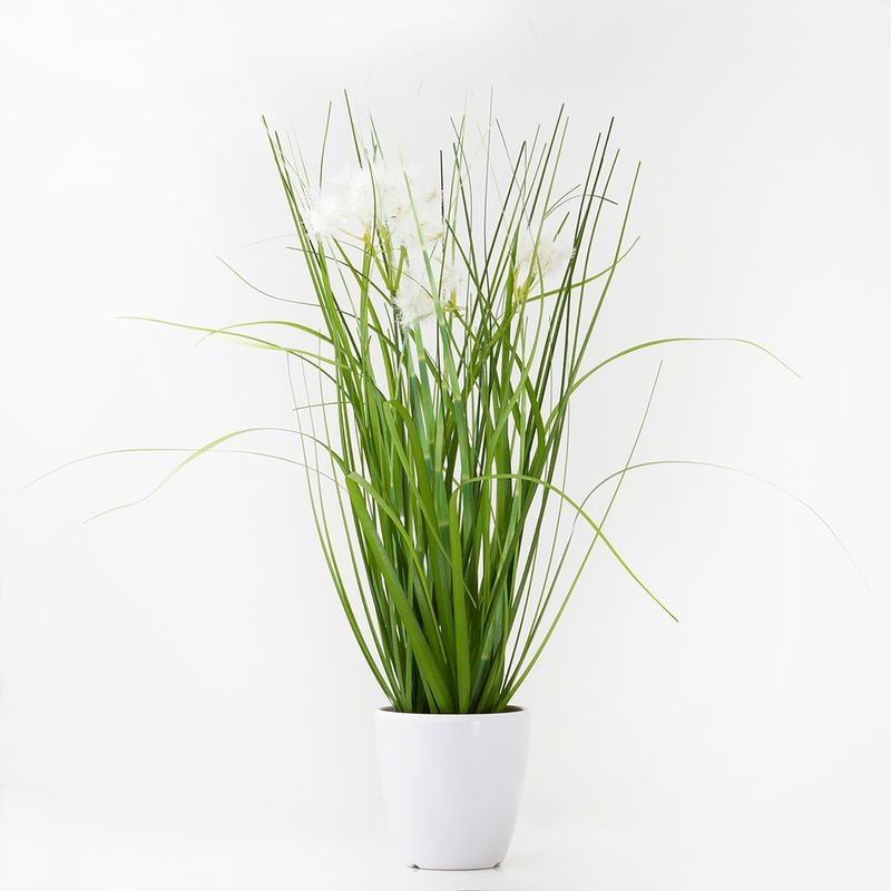 Planta-Artificial-Grass-Surt-36Cm-Plastico-Blanco-----------