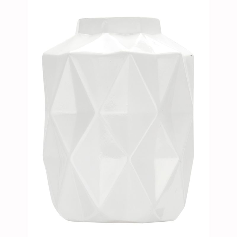 Florero-C19-Geometrico-14-14-18Cm-Ceramica-Blanco-----------