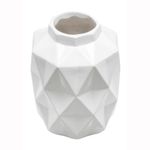 Florero-C19-Geometrico-14-14-18Cm-Ceramica-Blanco-----------