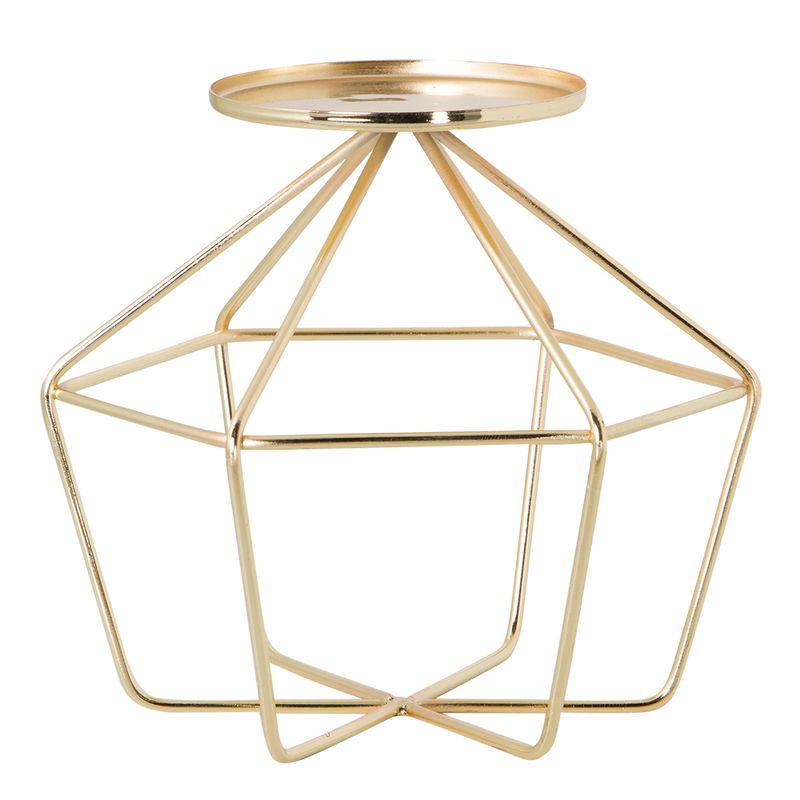 P-Vela-C18-Hexagonal-Wire-16.5-16.5-16Cm-Metal-Dorado-------