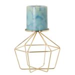 P-Vela-C18-Hexagonal-Wire-16.5-16.5-16Cm-Metal-Dorado-------