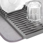 Escurridor-De-Platos-Udry-Mini-33-20-5Cm-Plastico-Gris------
