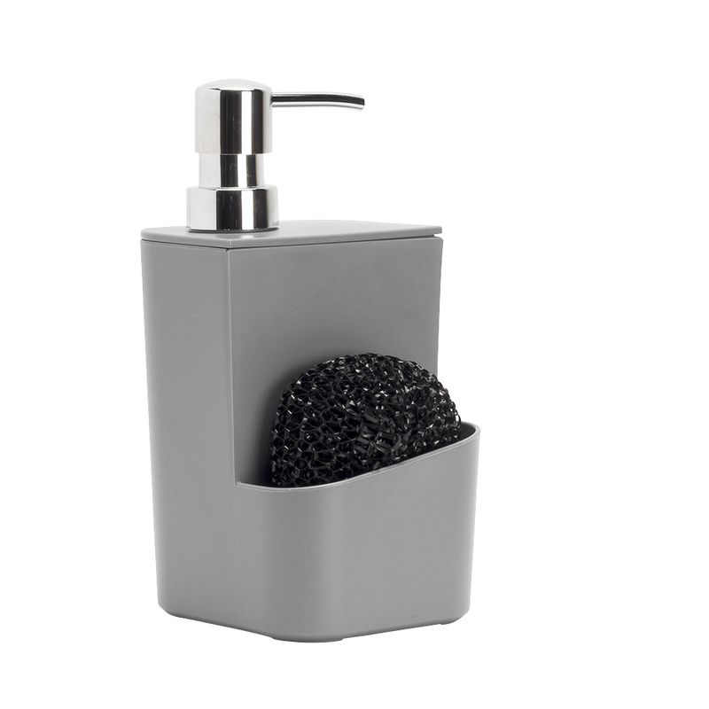Dispensador-De-Jabon-Infinity-10-105-20Cm-Plast-Gris-------