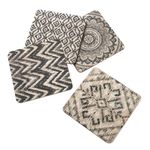 Set-4-Individuales-Travel-10-10-1Cm-Negro-------------------