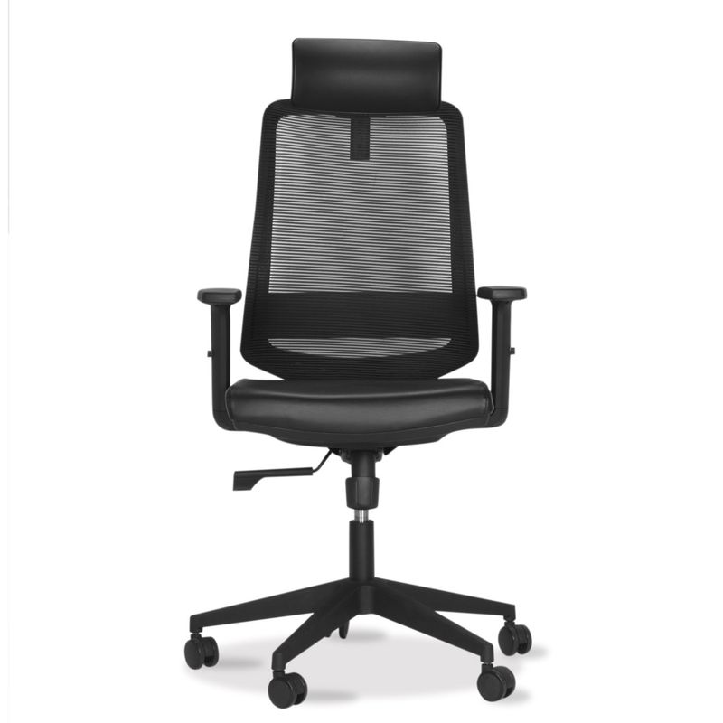 Silla-Giratoria-Kiel-Espalda-Malla-Negro-Asiento-Pu-Negro---