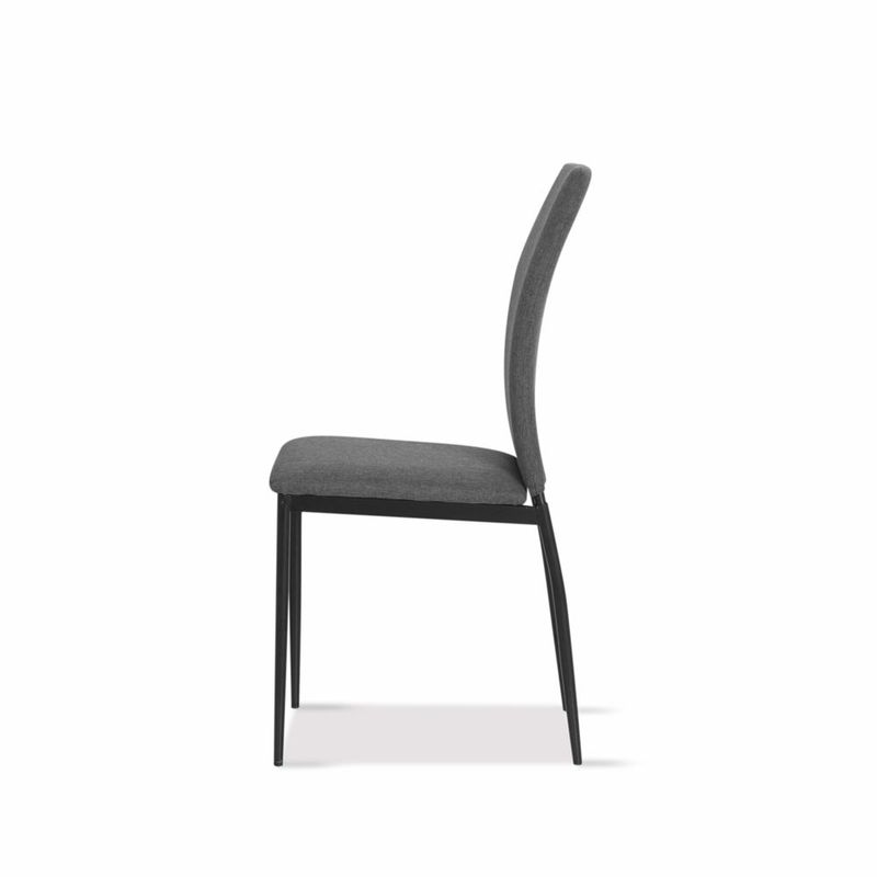 Silla-De-Comedor-Demina-Tela-Gris---Metal-Negro-------------