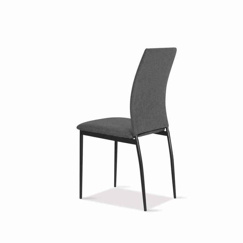 Silla-De-Comedor-Demina-Tela-Gris---Metal-Negro-------------