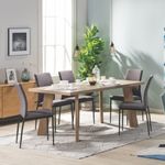Silla-De-Comedor-Demina-Tela-Gris---Metal-Negro-------------