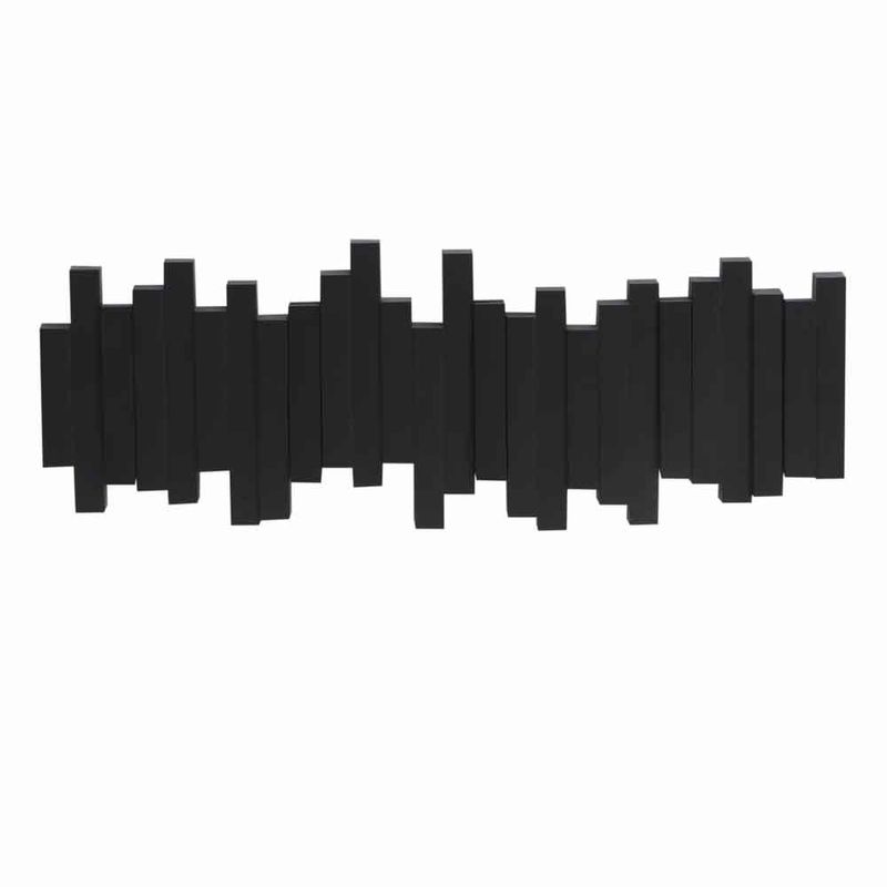Perchero-Sticks-50-3-18Cm-Plastico-Negro--------------------