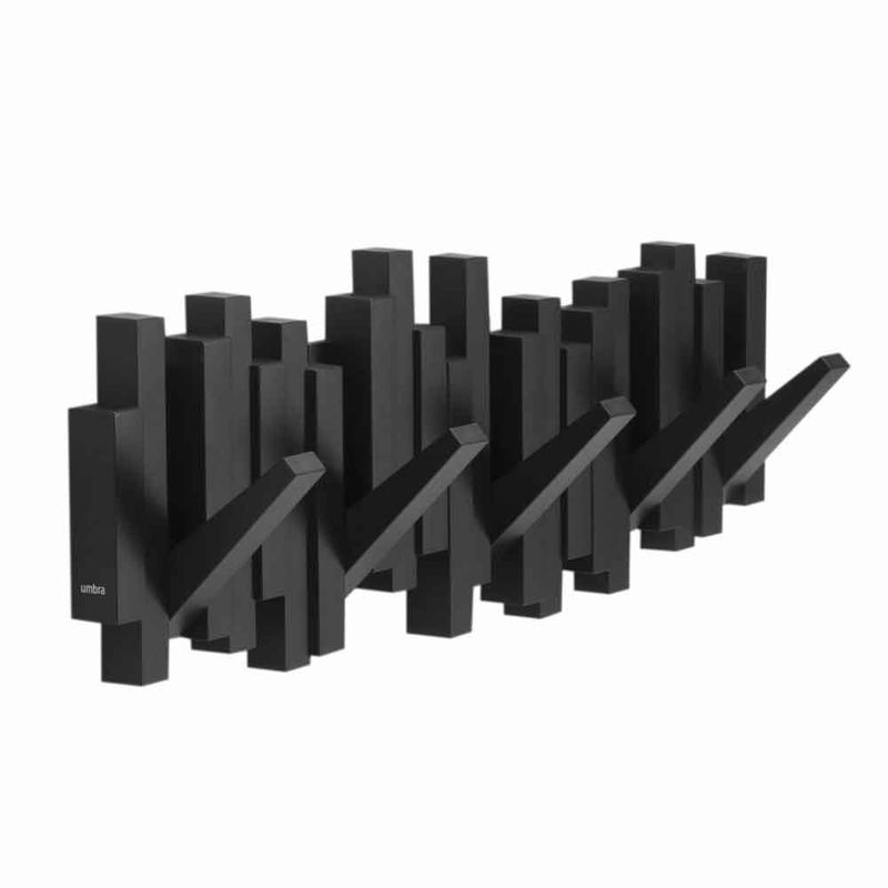 Perchero-Sticks-50-3-18Cm-Plastico-Negro--------------------