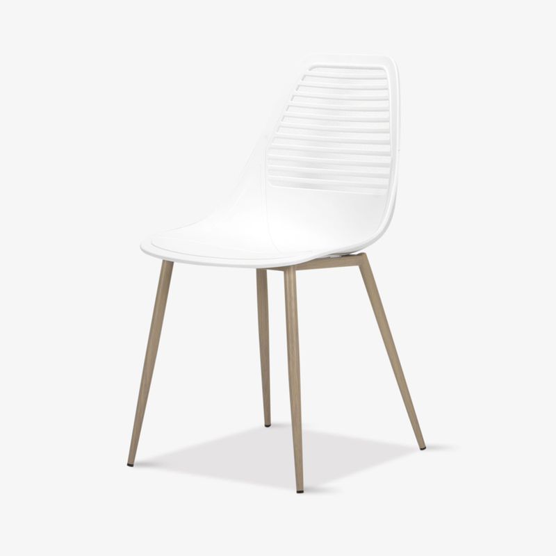 Silla-Auxiliar-Milan-Blanco