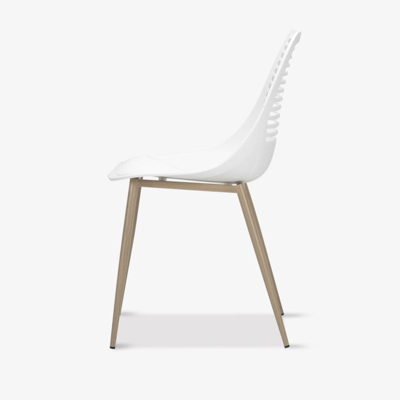 Silla-Auxiliar-Milan-Blanco