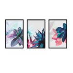 Set-3-Cuadros-Figuras-60-40-2.5Cm-Colores-Varios