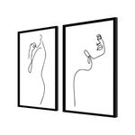 Set-2-Cuadros-Mujeres-62-42-2.5-Cm-Colores-Varios