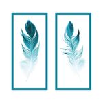 Set-2-Cuadros-Plumas-65-30-5-Cm-Colores-Varios