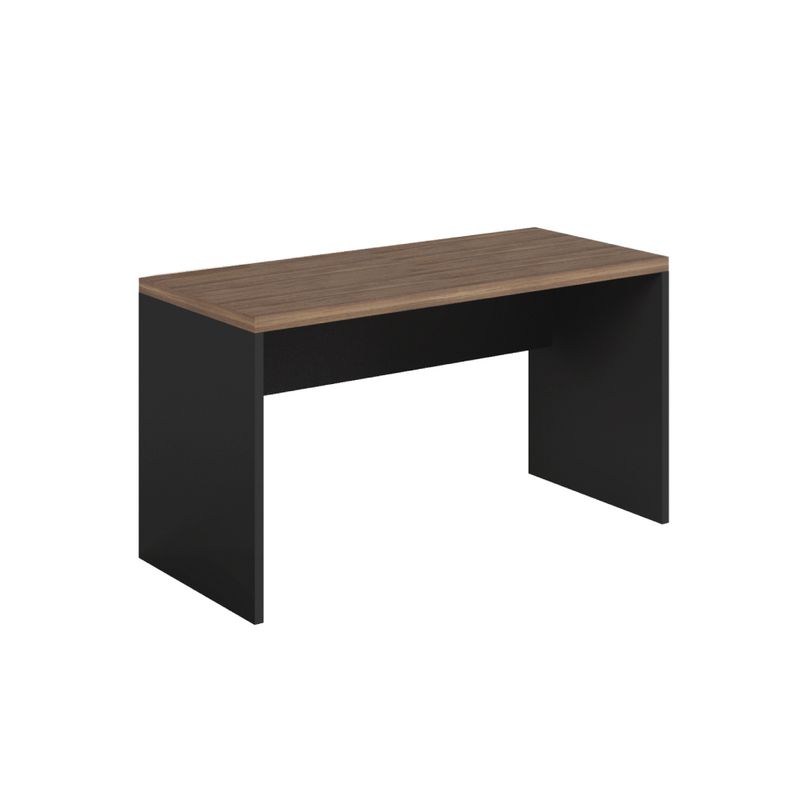 Escritorio-Studio-Sencillo-136-75-60Cm-Lam-Nogal-Argan-Negro