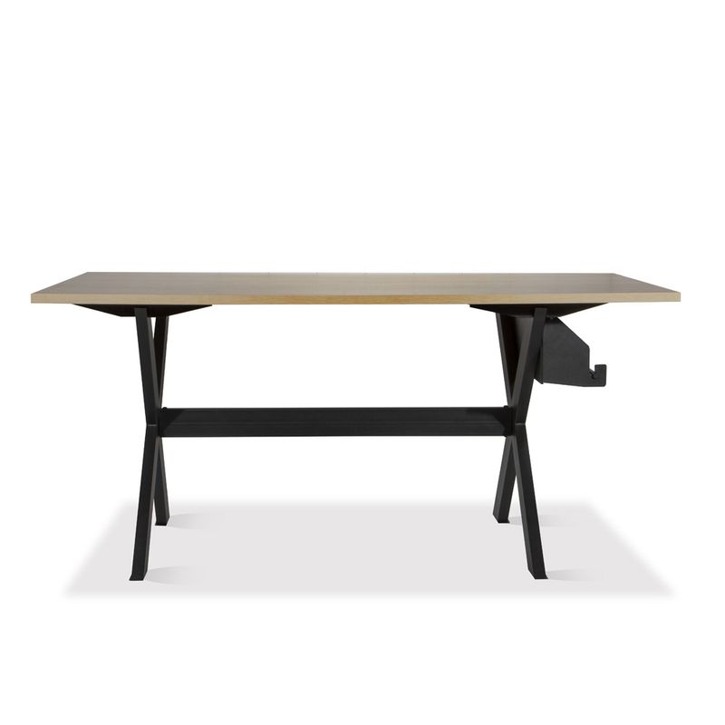 Mesa-De-Trabajo-Arquitect-120-200-92Cm-Met-Lam-Natu-Claro---