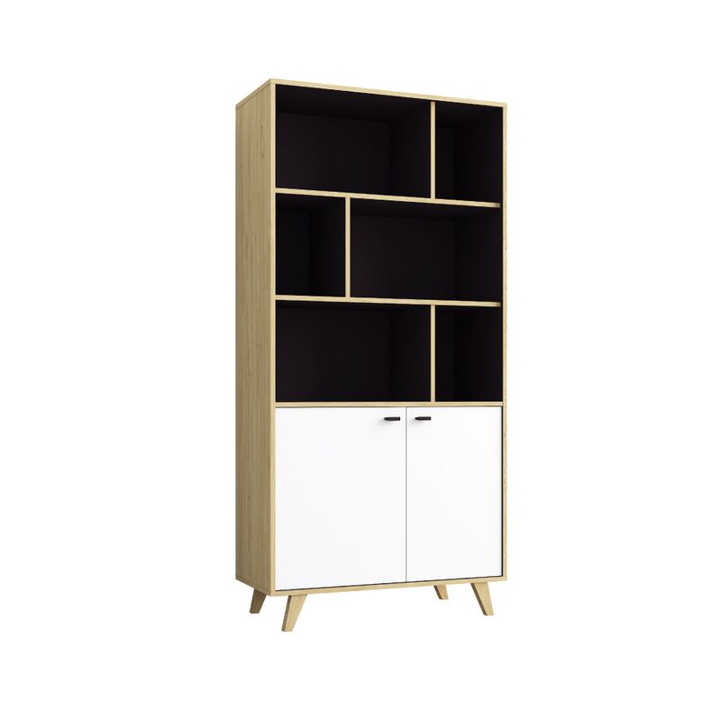 Biblioteca-Livea-Alta-Natural-Blanco