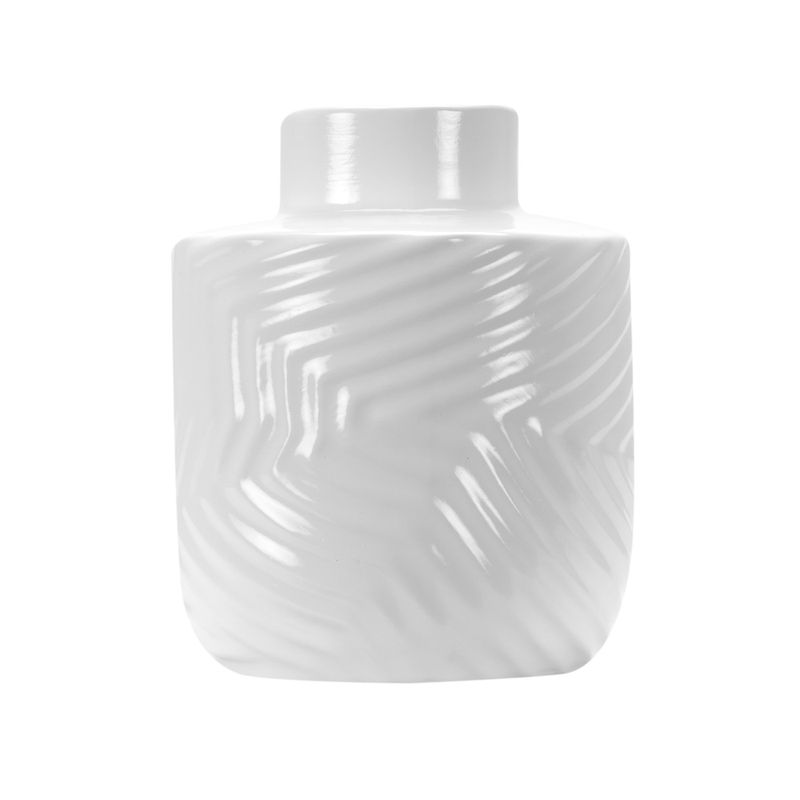 Florero-Zigzag-14-18cm-Blanco