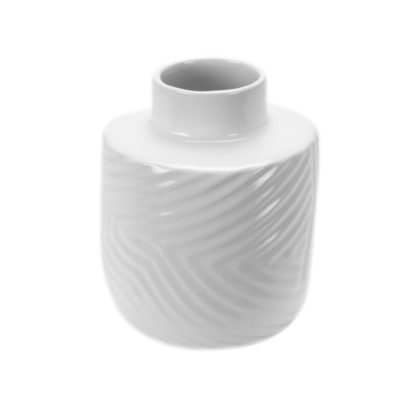 Florero-Zigzag-14-18cm-Blanco