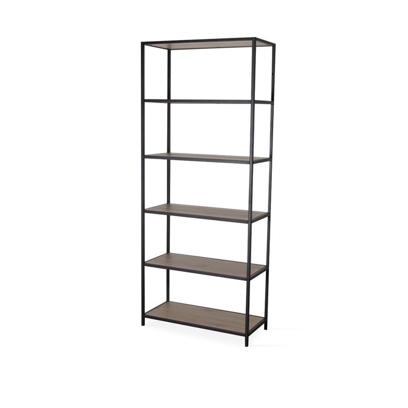 Biblioteca-New-Seaford-5-77-35-185-Cm-Mdf-Natural-Negro-----