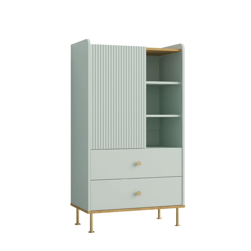 Biblioteca-Olive-Menta