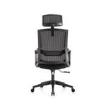 Silla-Giratoria-Estocolmo-Negra-Negra