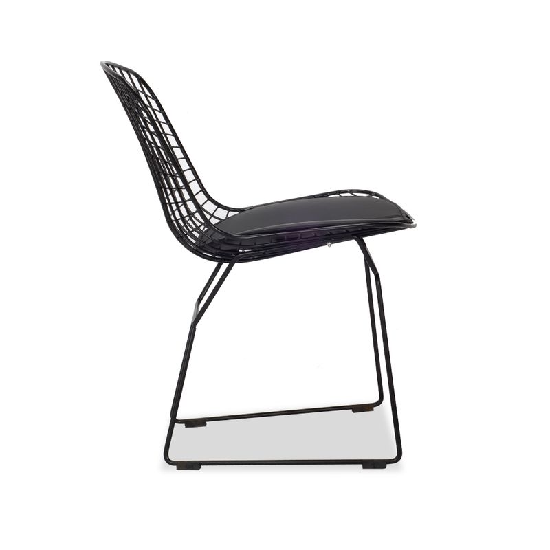 Silla-Auxiliar-Bertoia-Negro