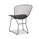 Silla-Auxiliar-Bertoia-Negro