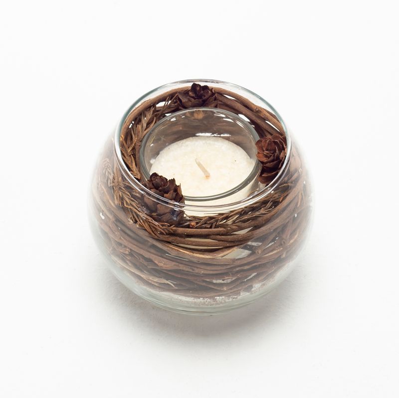 Vela-Sin-Aroma-Arreglo-Pino-10-8Cm