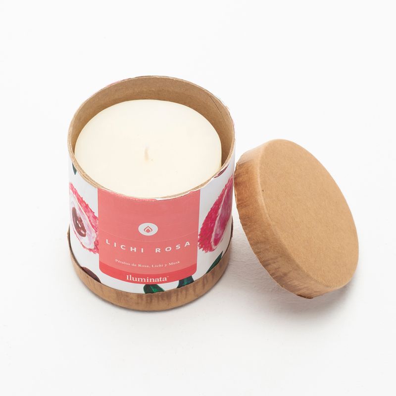 Vela-330Gr-Iluminata-Lichi-Rosa-Parafina-Marfil