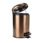 Papelera-Baño-3Lt-Leman-Cobre