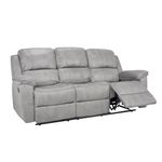 Sofa-3P-Reclinable-Nantes-Gris