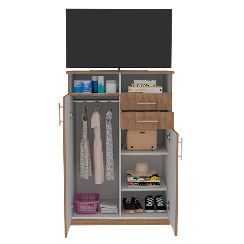 Comoda-Arco-122-83-53Cm-Miel-Blanco