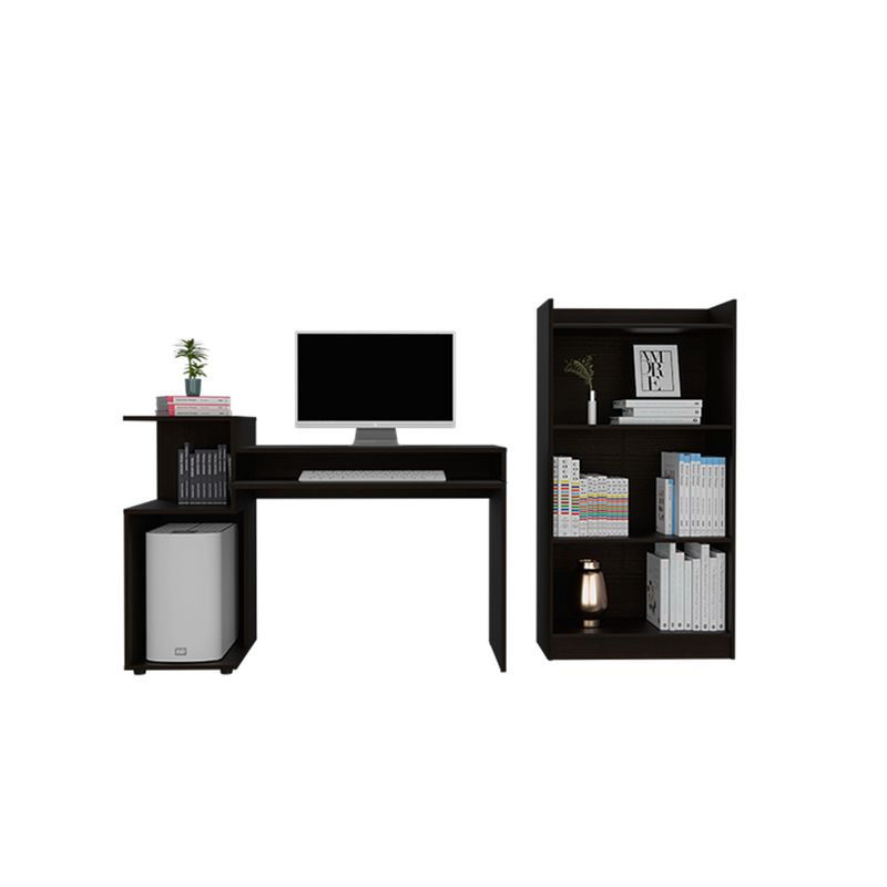 Combo-Escritorio-Biblioteca-Broome-Wengue