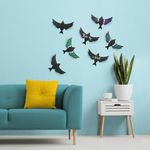 Set-7-Pizarras-Pared-3D-Pajaro-Y-Marcador