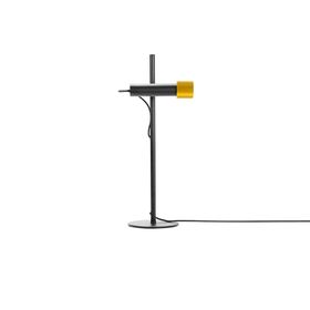 Lámpara De Mesa Slim Negro/Dorado