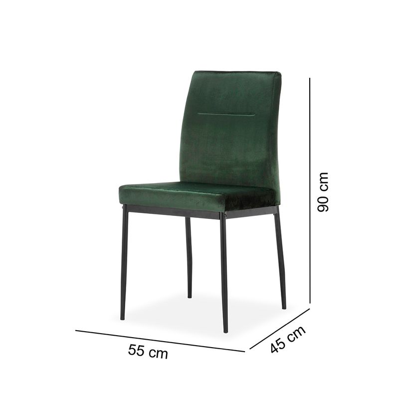 Silla-De-Comedor-Demi-Verde