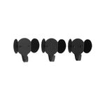 Set-3-Perchero-De-Pared-Elefante-Negro
