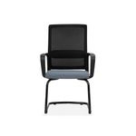 Silla-Visitante-Portland-Negro-Gris