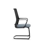 Silla-Visitante-Portland-Negro-Gris