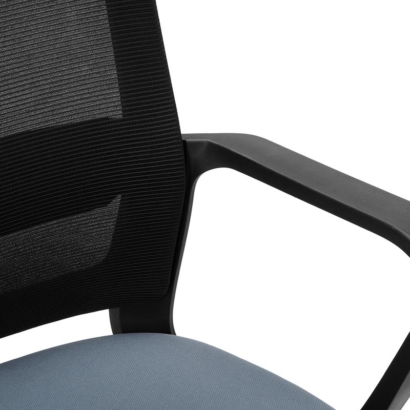 Silla-Visitante-Portland-Negro-Gris