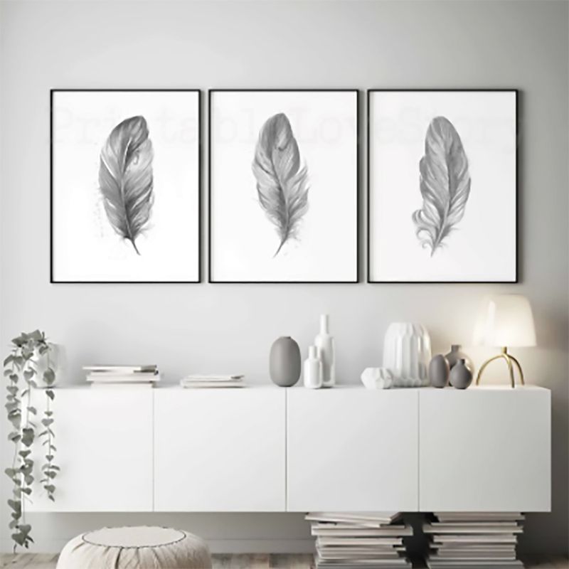 Set-3-Cuadros-Plumas-Gris