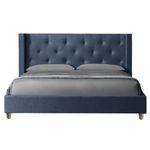 Combo-Base-Cama-Cabecero-Colchon-Extradoble-Venus-Azul-Indigo-Pata-Natural-In