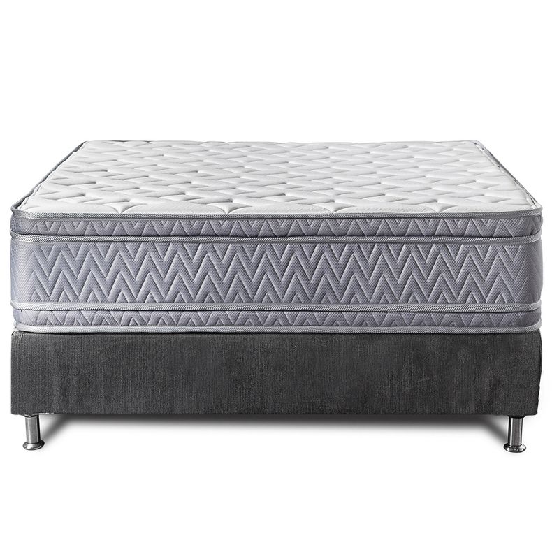 Combo-Base-Cama-Cabecero-Colchon-King-Horizon-Taupe-Pata-Natural