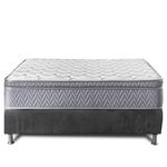 Combo-Base-Cama-Cabecero-Colchon-Extradoble-Venus-Azul-Indigo-Pata-Natural-In