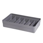 Organizador-Cajon-Logic-Colmena-Gris